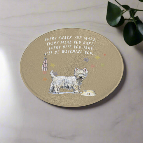 West Highland Terrier Trivet